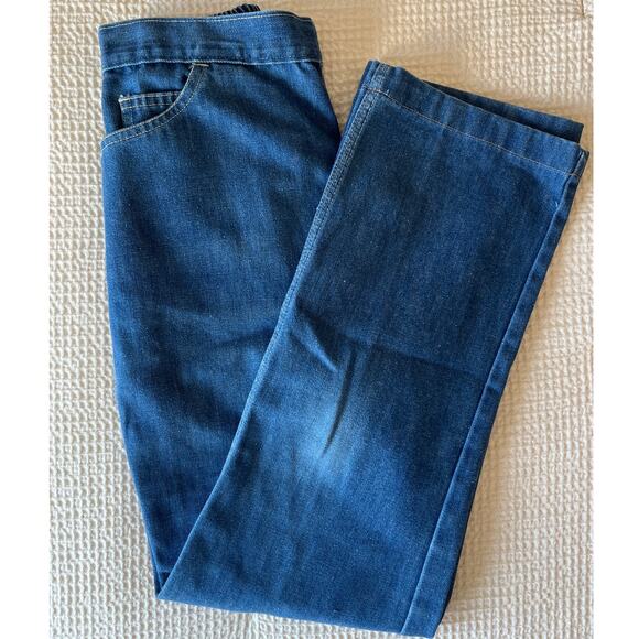 Vintage High Waist 1970s Sears Jeans - Picture 5 of 6